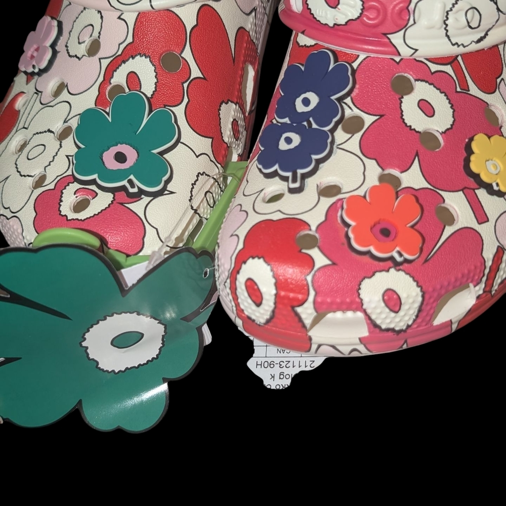 CROCS Women's Floral Clogs - Multicolor
